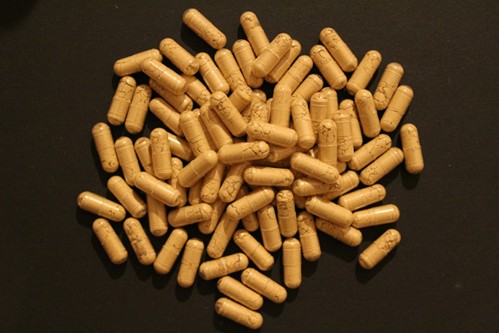Ginger capsules